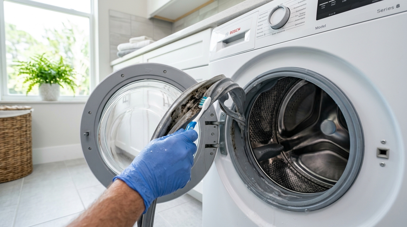 How to Clean a Front-Load Washing Machine (No More Smell)