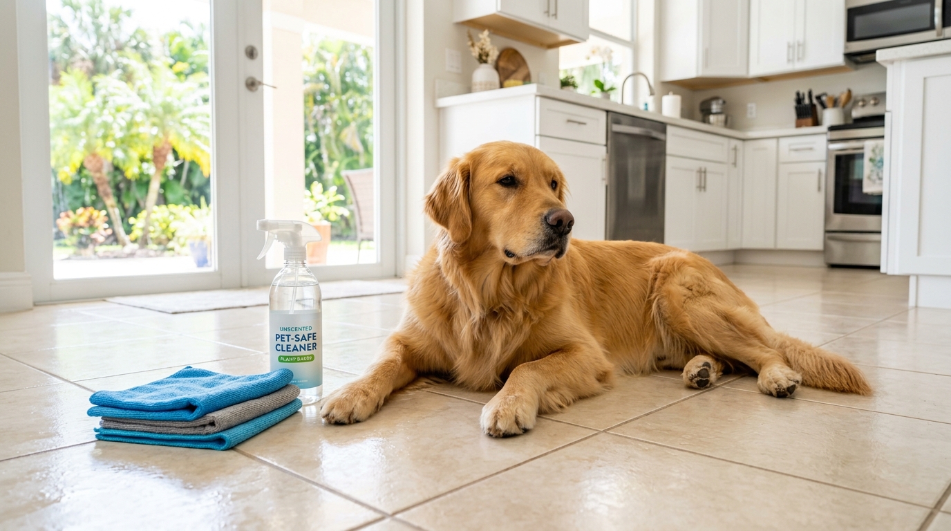 Pet-Friendly Cleaning Products: What's Actually Safe